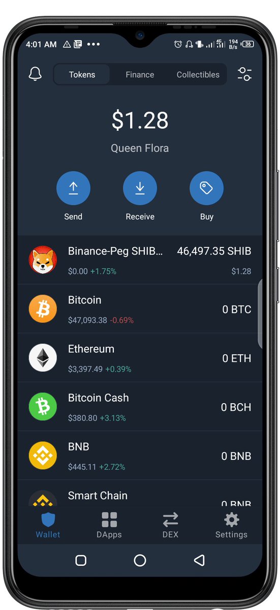 Trust wallet, The best of all.
#MyTrustWallet