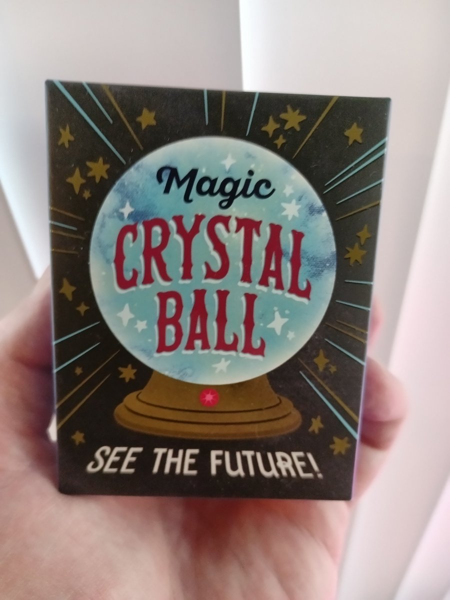 joshuapwarren's tweet photo. Congrats to @Dunn4Authors for winning a Magic Crystal Ball! I’ll be giving away more goodies soon! Randomly selected from my Twitter followers. RT 4 more chances! https://t.co/lQqguwBMPB