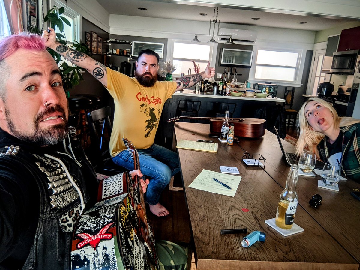 BiProductBand's tweet photo. 14 songs ironed out for our upcoming album. Recording begins this summer faceeaters! https://t.co/lFbz71Izg9