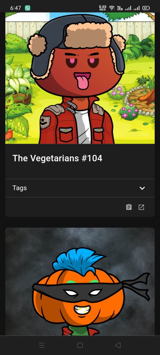 Thanks for the free NFT's ..
They are awesome ..i like them...
😍😍.. Everyone follow <a href="/VegetariansNFT/">Parables of Jesus</a> for NFTs giveaway ..
#NFTGiveaway #NFT #VegeNfts
#SolanaNFTs #SOL