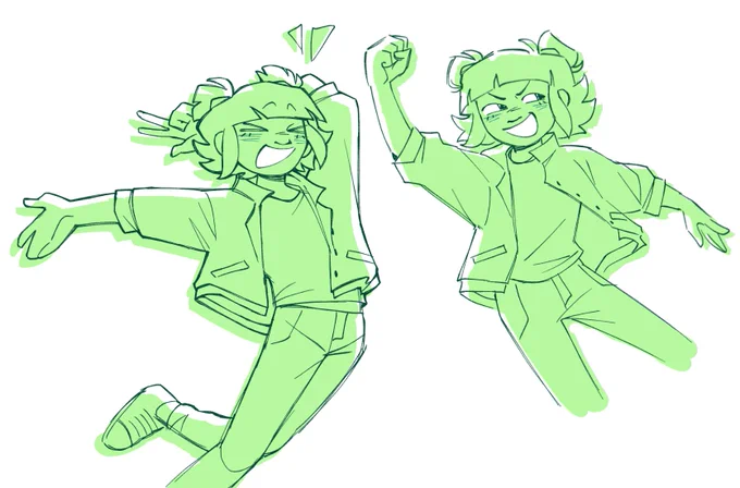 been obsessed with lmk, here are my doodles + a wip i didn't wanna finish. everyone watch this show i beg you

#LEGOMonkieKid #MonkieKid 