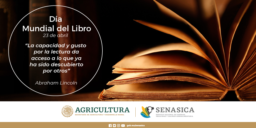 SENASICA's tweet photo. Te invitamos a disfrutar este día leyendo algunas de las publicaciones realizadas por el Senasica 📖📚🤓
Da clic en 👉 https://t.co/LdpaHWyt5b 
#DiaMundialdelLibro https://t.co/B2809VsIAF