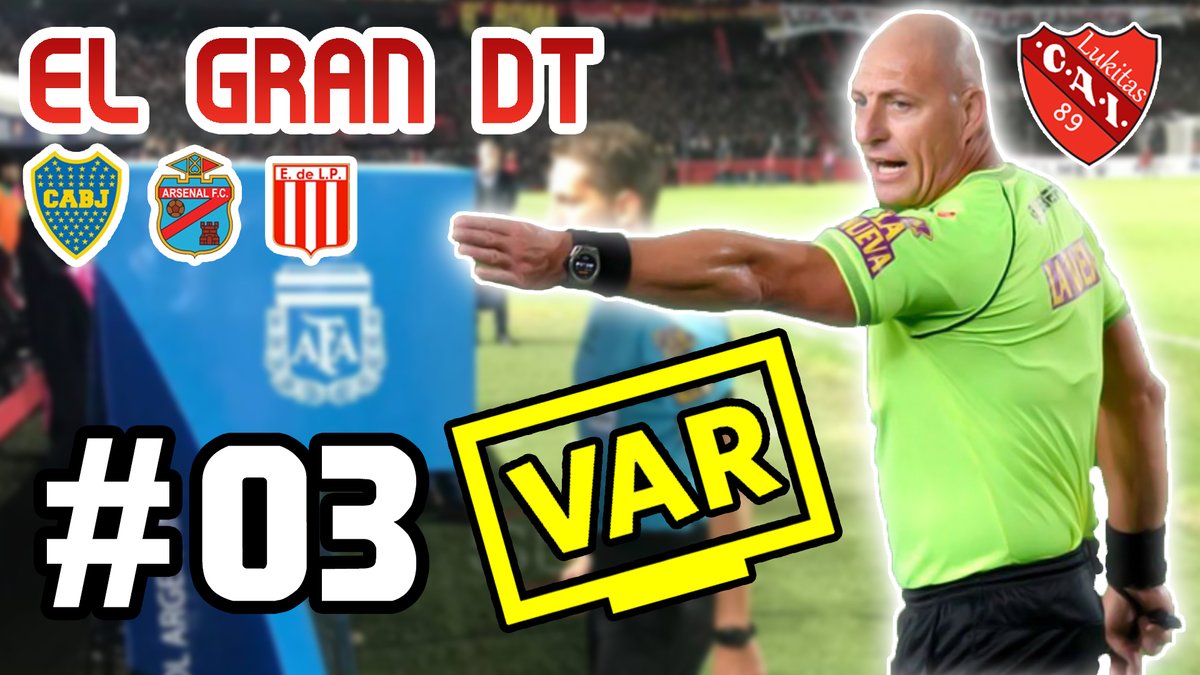 Lukitascai89's tweet photo. 📺INVENTARON EL VAR !!!

❤️y🔁Se agradece !!! 😉
▶️ https://t.co/Fcxm85Y6kH ◀️

#ElGranDT #FIFA22 #CAIndependiente
#ModoCarrera con 
@Independiente
  
#PS4 #PS5 #PC https://t.co/IGeQ6CJnr6