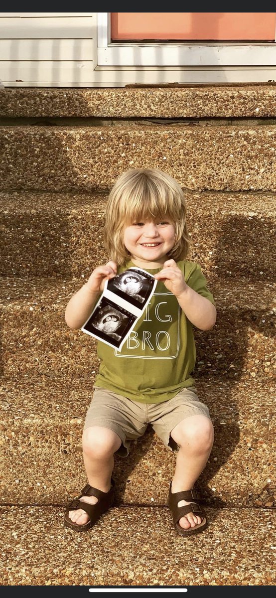 joshrunyon00's tweet photo. Baby Runyon pt.2 coming October 2022❤️Second pic is when he found out we were turning his playroom into a baby room https://t.co/9ApxAOZcyi