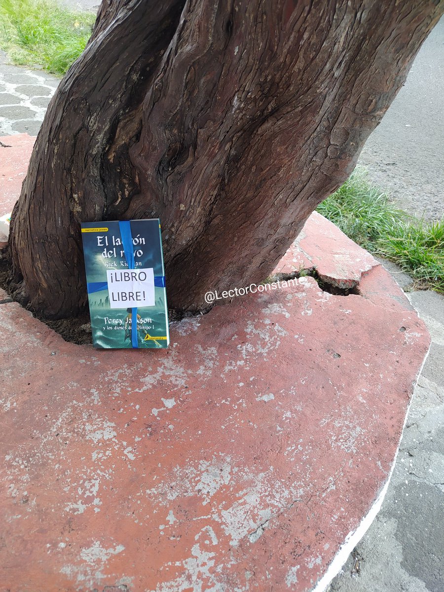 LuisPedroMR's tweet image. Cómo ya es costumbre mía hoy salí por mi barrio a liberar 3 libros de mi biblioteca personal.

#DíaDelLibro
#LibroLibre 
#LiberarLibros