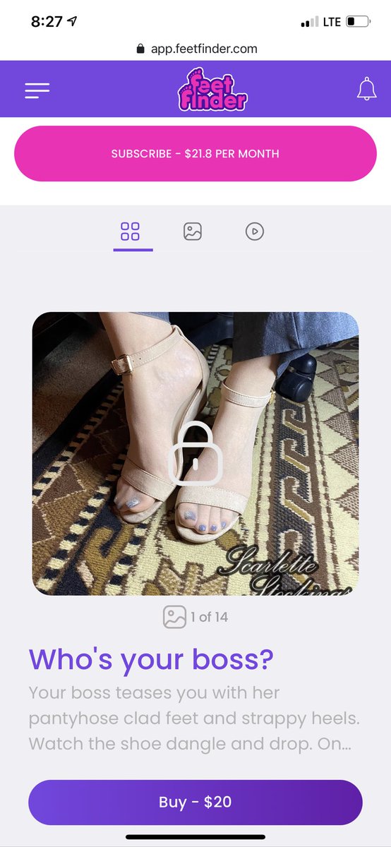 Scarlette_feet's tweet photo. New album posted today. “Who’s your boss?” https://t.co/nJSNAaQz52 https://t.co/ZnQSDuWjBs