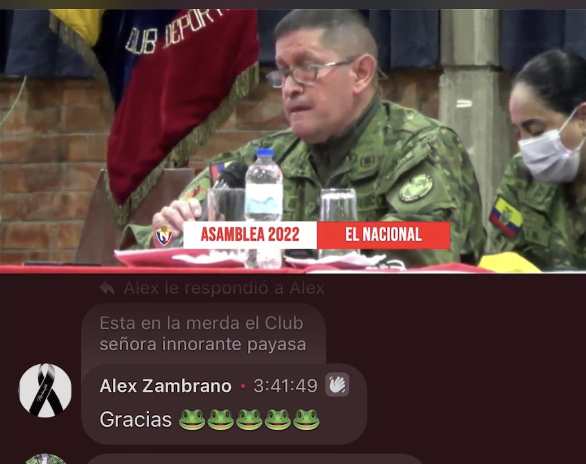 GeNteRojaEc's tweet photo. 12-0
Gracias por sostener a esta directiva de barrial.
Estos son los #TiemposDeCambio en El Nacional ofrecidos por Lucía Vallecilla y el Gnrl. Santiago Almeida(Vice), apoyados por el Gnrl. Gustavo Acosta..👏👏👏
#FueraVallecilla
#FueraSantiagoAlmeida
#FueraMachuca
#FueraTodos https://t.co/KuMXWhyfjF