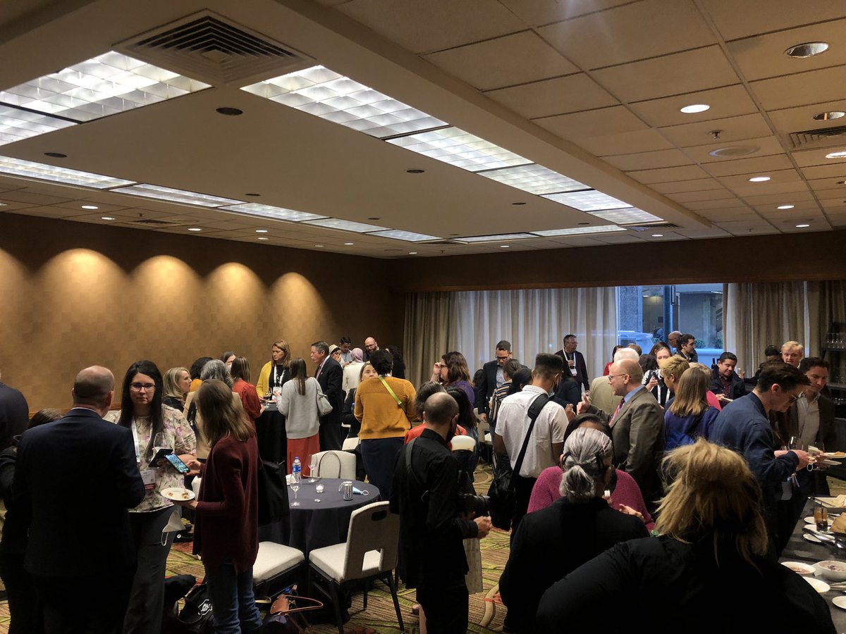 PIDSociety's tweet photo. The PIDS Reception for #PAS2022 is exactly where you want to be. This is a wonderful community of folks dedicated to caring for children and enjoying one another’s company. Cheers! 🥂 https://t.co/9dYzBlc6Lw