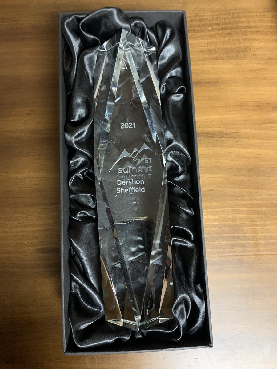 My trophy is here 🤩🤩thanks AT&amp;T