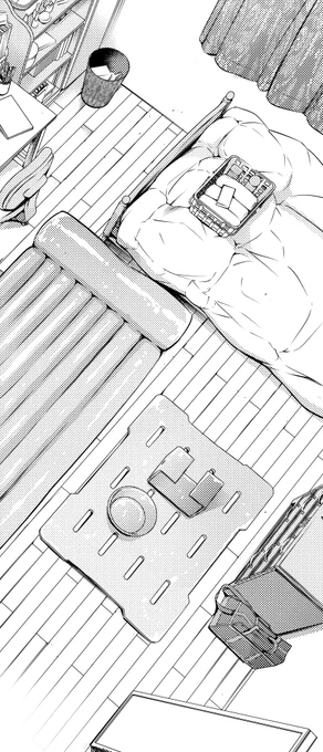 何の変哲もない女子部屋。 