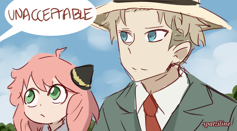 Never make Yor mad in front of Loid... #SPYxFamily #spyxfamilyfanart #loidforger #yorforger #AnyaForger That's what happened in the episode, totally, yes. 