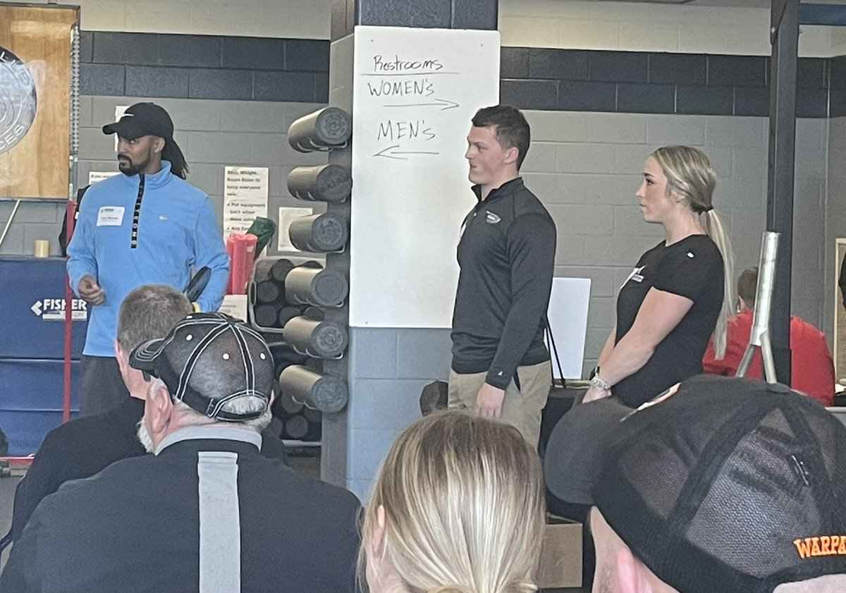 ONUSCEd's tweet photo. Thanks to @coach_leff and the @nhssca_oh meeting!  Great to see other colleagues and learn!  Great to see alumni and share this experience with our current @ohionorthern students! https://t.co/6JXueU305f