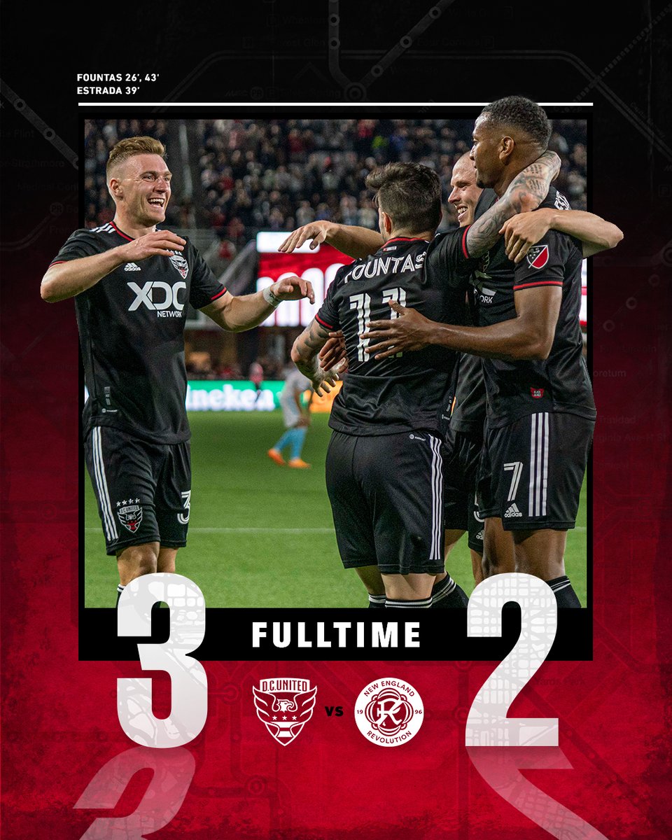 FULLTIME | 3 - 2

THREE. POINTS. 3⃣

#DCvNE
