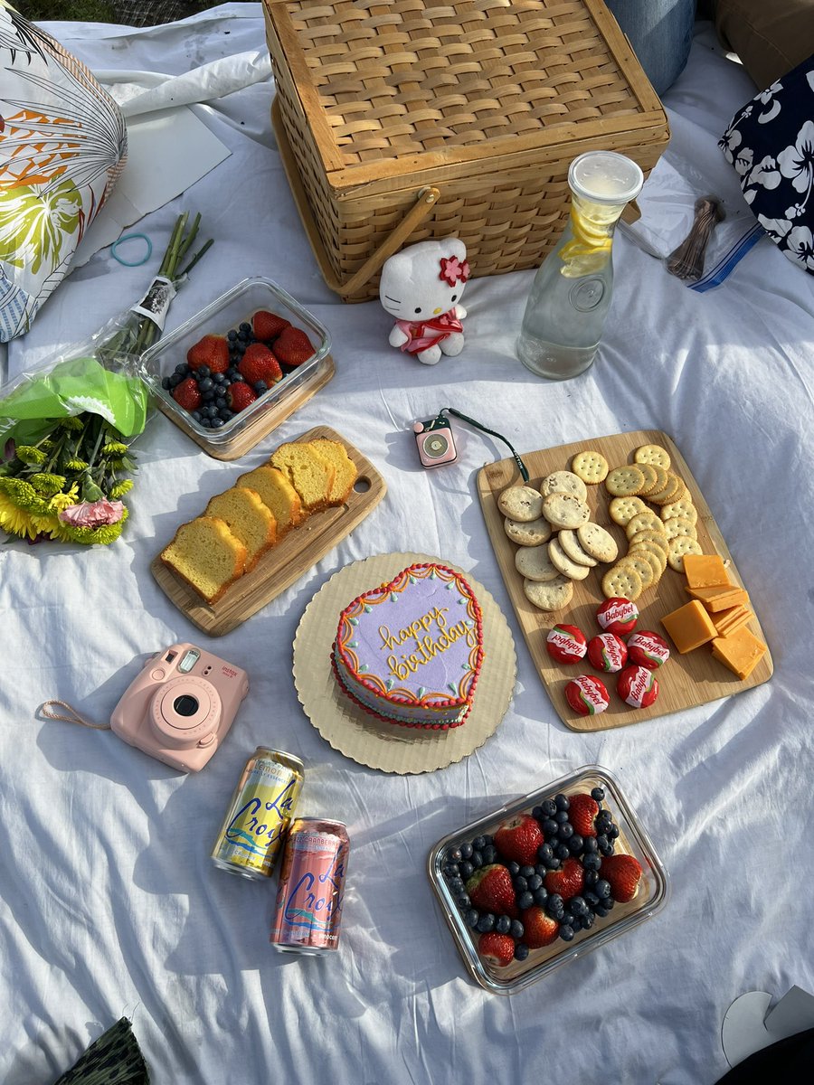 mevxle's tweet photo. ok but my moms picnic turned out so cute https://t.co/Vw2qXyJRNm