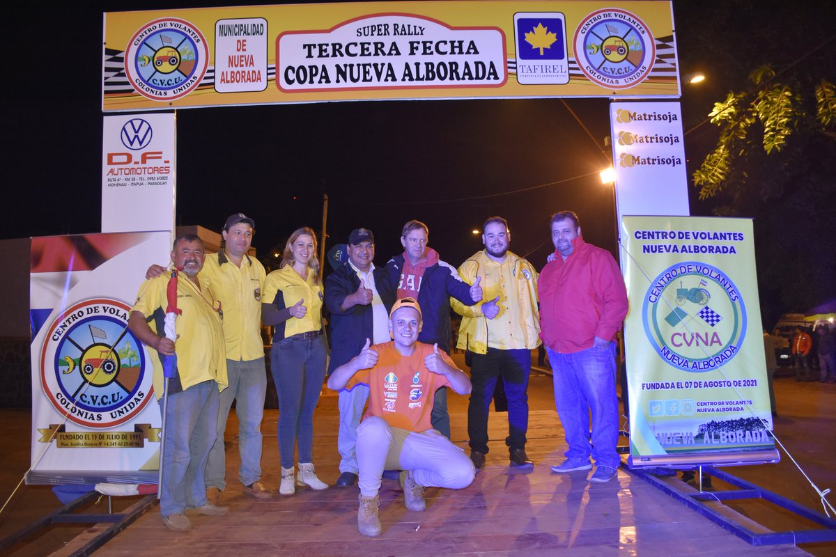 Christianbrunag's tweet photo. 3a  fecha del Campeonato de Súper Rally 2022, Copa Nueva Alborada, organizada por los Centros de Volantes de Colonias Unidas y de Nueva Alborada. Éxitos a los participantes y a los impulsores de la iniciativa!!! https://t.co/zSHEYdC5jw