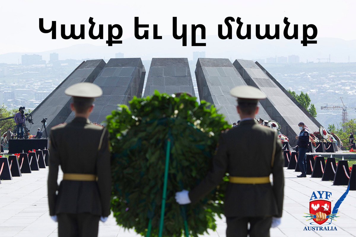 Today marks the 107th anniversary of the Armenian Genocide where 1.5 million Armenians were massacred by the Turkish Ottoman Empire. 

We remember. We demand. 

#ArmenianGenocide #SpeakUpScomo #MarchForJustice
