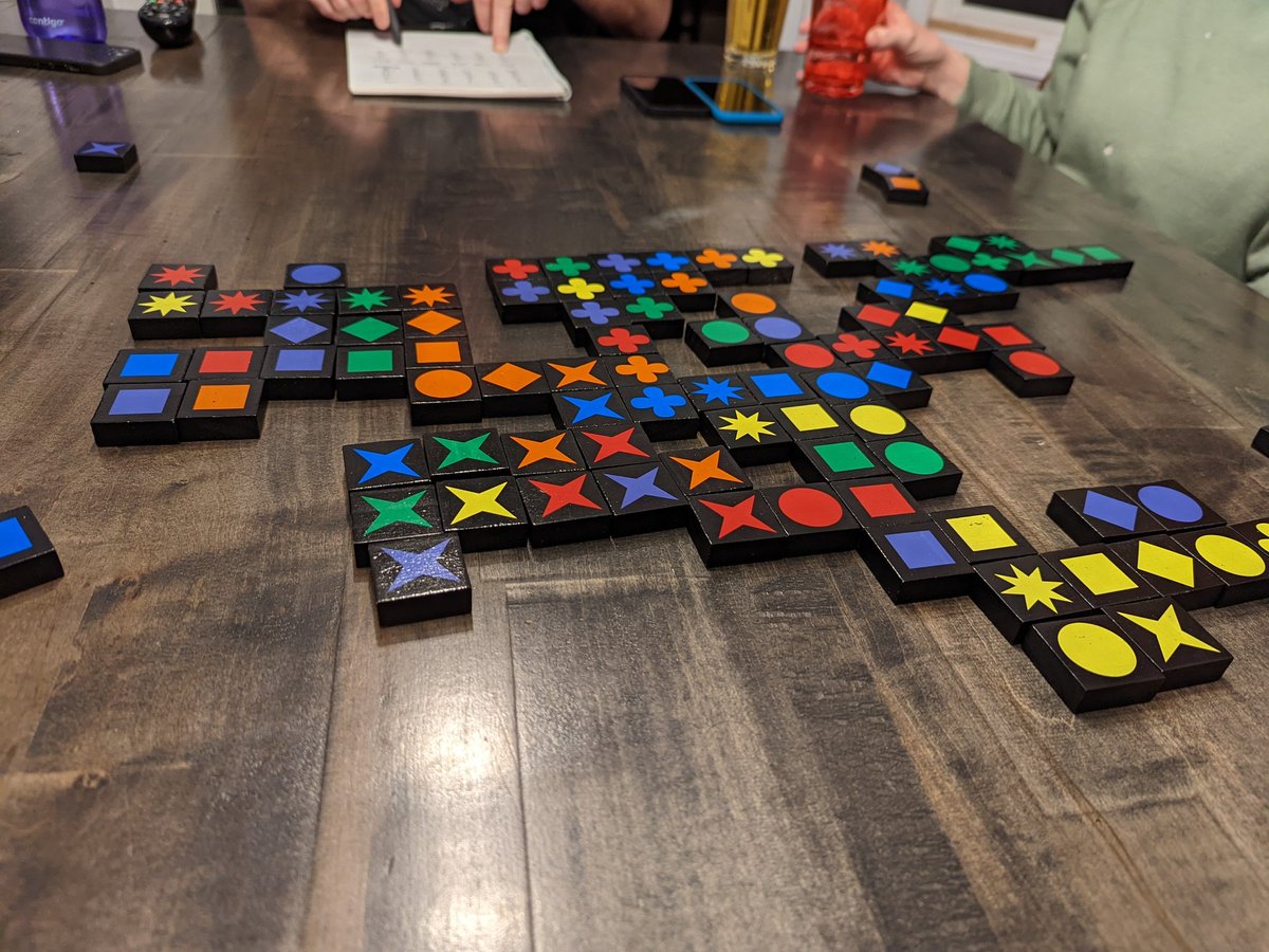 ShawnaLeeG's tweet photo. #quirkle with friends. https://t.co/IUMaiNvelt