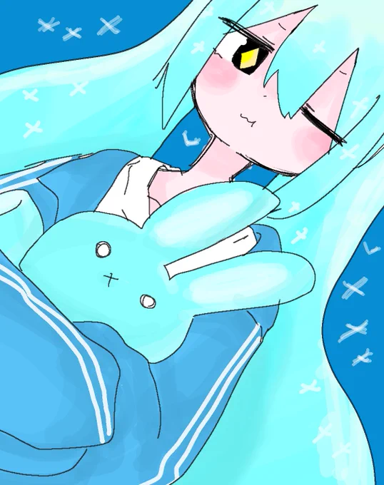  #初音ミク #HatsuneMiku #illustration #イラスト