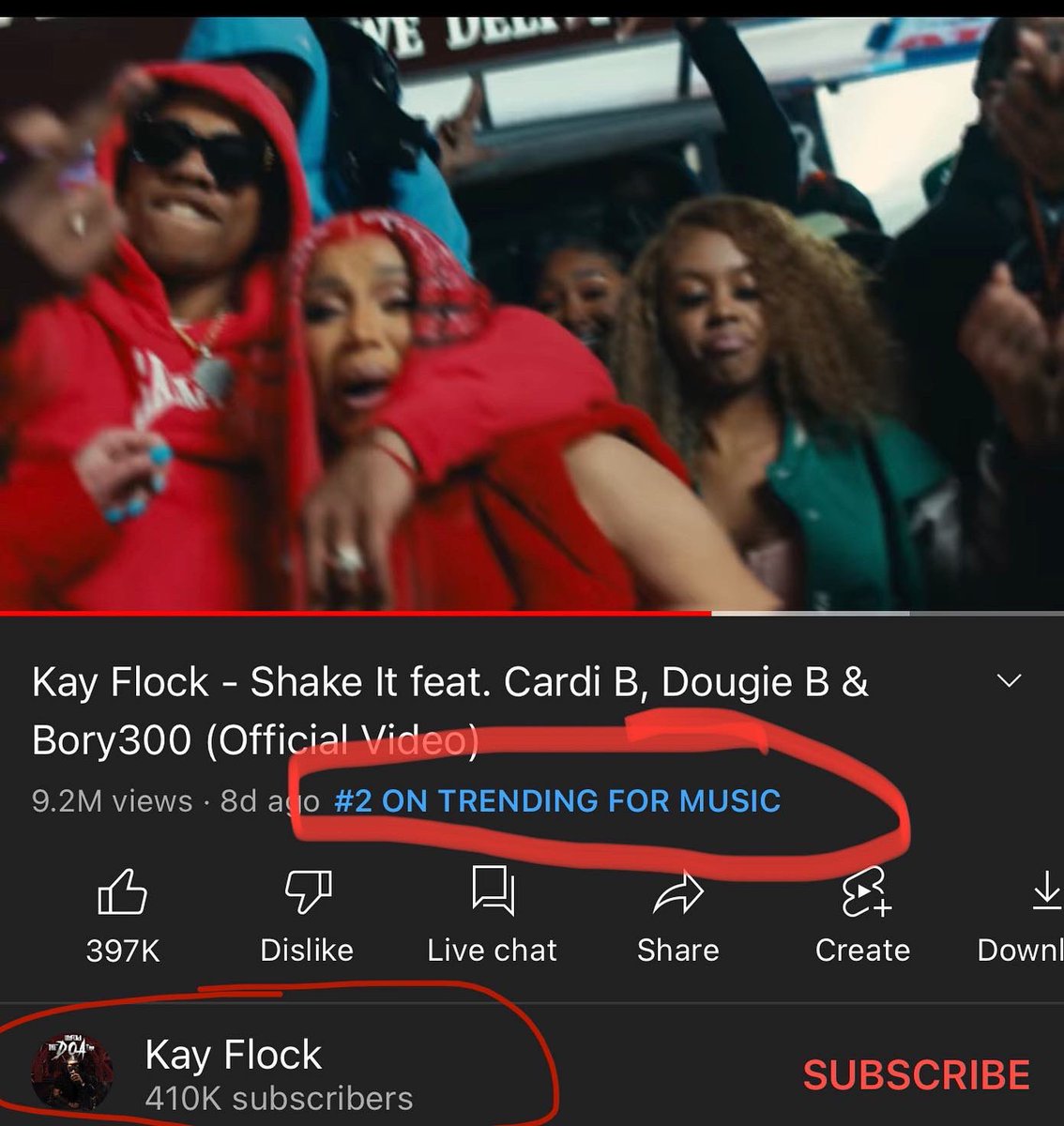 ArmonWiggins's tweet photo. Men Lie Women lie BUT NUMBERS DONT.. Say what you want but you Cannot deny @iamcardib Impact! Over 9 million views on a song that’s not hers…. on a YouTube channel with 400k subs Vs #NickiMinaj with over 23Million subs and 4 million views
Let’s talk about it. https://t.co/M4f0iAPLiy