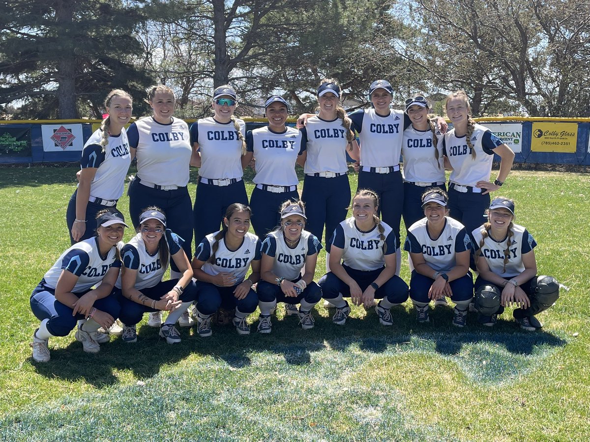 Colby Lady Trojan Softball (32-16)(17-11) sweeps NWT today at home on Sophomore day. Game 1 2-1 and game 2 23-2 in 5 innings. Colby also sweeps NWT for the 4 game series. Next games are Wednesday at Garden City! #sophomoreday
