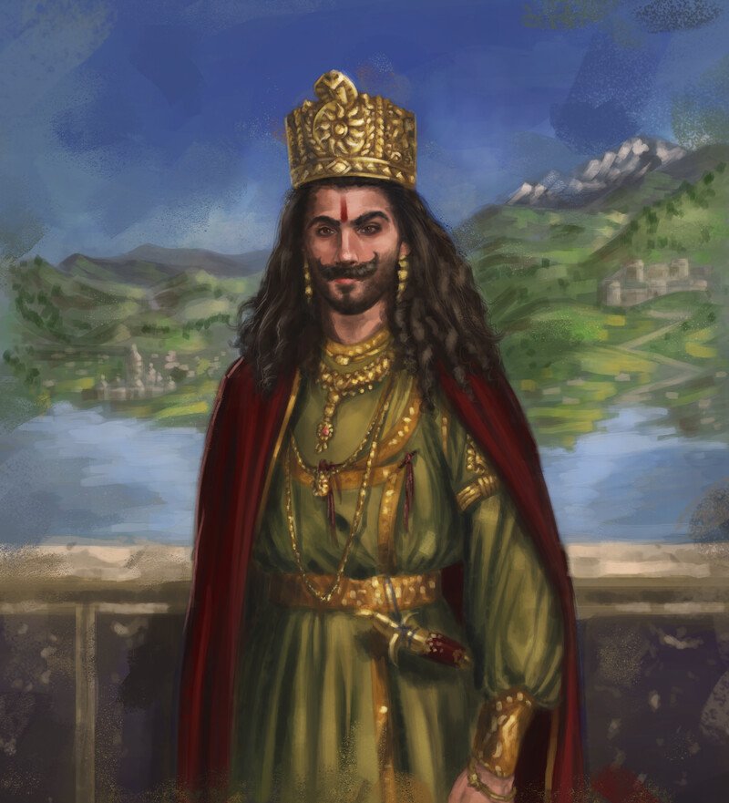 🌺Lalitaditya Muktapida: The Great Hindu King of Kashmir who missed our text books.🌺 Lalitaditya Muktapida was the great Hindu King of Kashmir who belonged to the Karkorta Dynasty and provided heroic resistance to the foreign invaders.