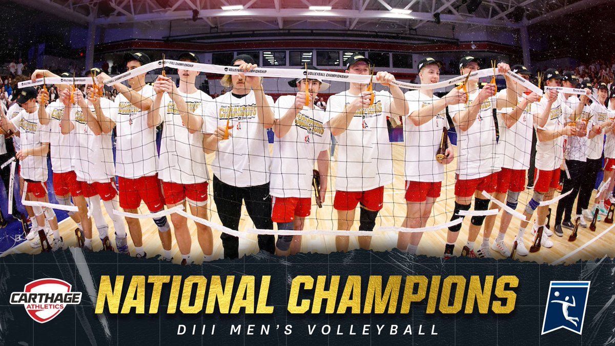 NCAA's tweet photo. 𝘽𝘼𝘾𝙆 𝙏𝙊 𝘽𝘼𝘾𝙆! 🏆🏆

The Firebirds repeat as @NCAADIII men's volleyball national champs! 

https://t.co/hvJxiLNaZs | #d3vb https://t.co/iTHhMaYBOo