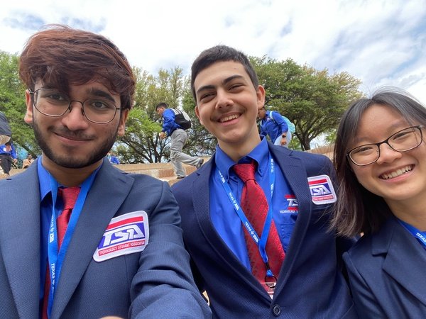 KempnerTSA's tweet photo. Congratulations to your new TSA state secretary!  Kempner TSA couldn't be more proud of you! @Texas_TSA @NationalTSA @KHS_Cougars @FBISDSTEM @FBISD_CTE @FortBendISD #go_cougs https://t.co/JGRBo3lppM