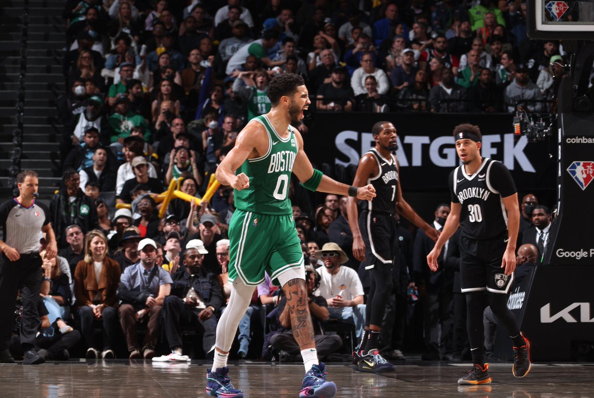 NBA's tweet photo. The @celtics take a 3-0 series lead! https://t.co/YoY2571gD3