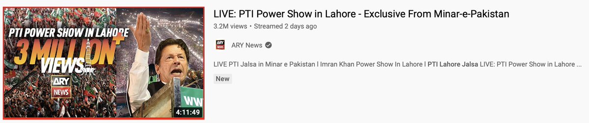 ebadshafi's tweet photo. @geonews_urdu Please check your facts, just checked on YouTube, Highest views is @ARYNEWSOFFICIAL with 3.2 Million views and your views are 0.84 Million. Why spread the fake news? Attaching Pictures. https://t.co/WBToX8iNqR