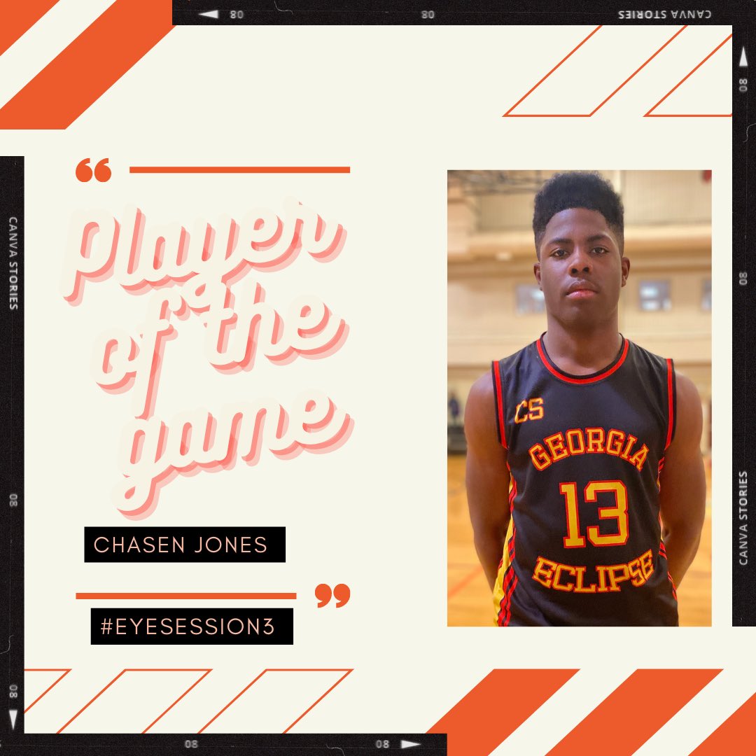 earnyourelite's tweet photo. Look for Chasen Jones to carve his name into peoples minds. This youngster can play inside with the best of them. He has good feet and decent hands. #EYESession3 https://t.co/PcncnBcU6I