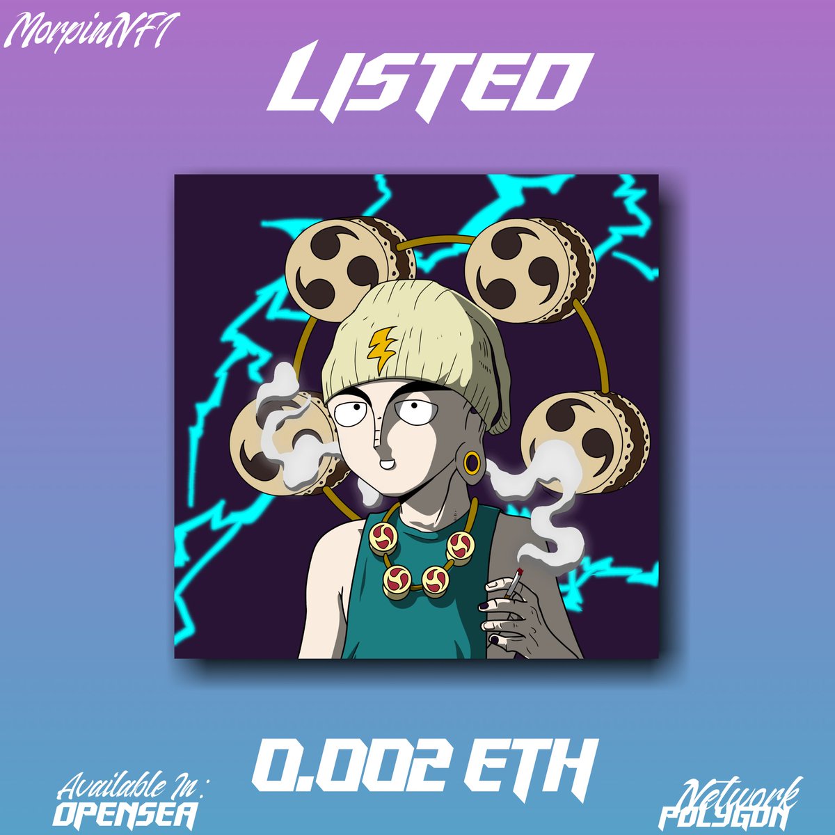 Beastmoongg's tweet photo. Welcome to MorpinNFT
🔥1/1 Unique Item
🔥Floor Price 0.002 (Phase 1)
🔥Buy 2 Get 1 Free
🔥 Polygon Blockchain
"Listed" check right away my Opensea : MorpinNFT
@opensea 
: https://t.co/3rWPGnOMng

#NFTGiveaways #NFTs #NFTs https://t.co/Xl1YV1osRr