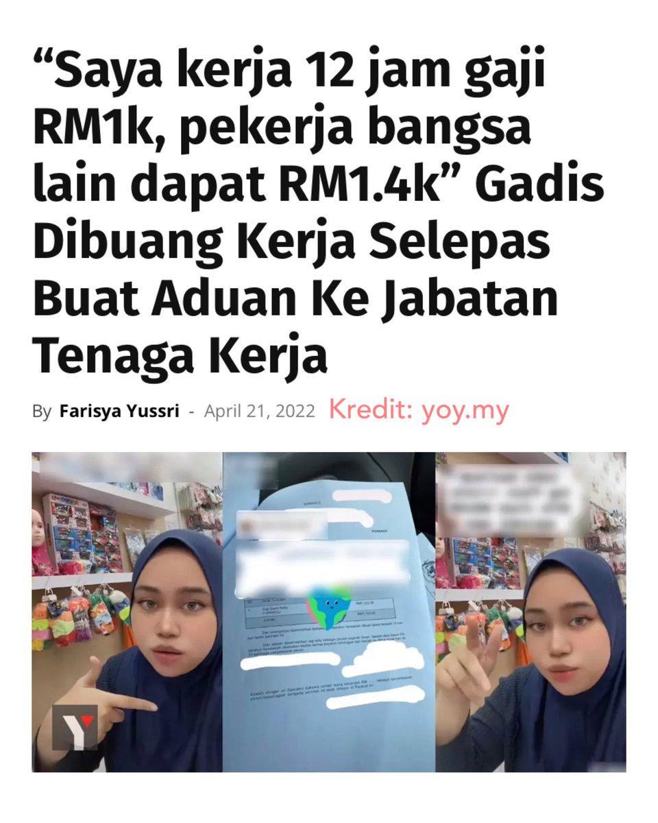ATMology's tweet photo. DISKRIMINASI GAJI DI TEMPAT KERJA
‘Lebih menyakitkan hati apabila Fatin terjumpa satu lagi iklan tawaran kerja yang sama akan tetapi dalam bahasa Mandarin. Setelah diterjemah, dia mendapati iklan itu menawarkan gaji minimum sebanyak RM1,400’ https://t.co/Xl362s6zb0