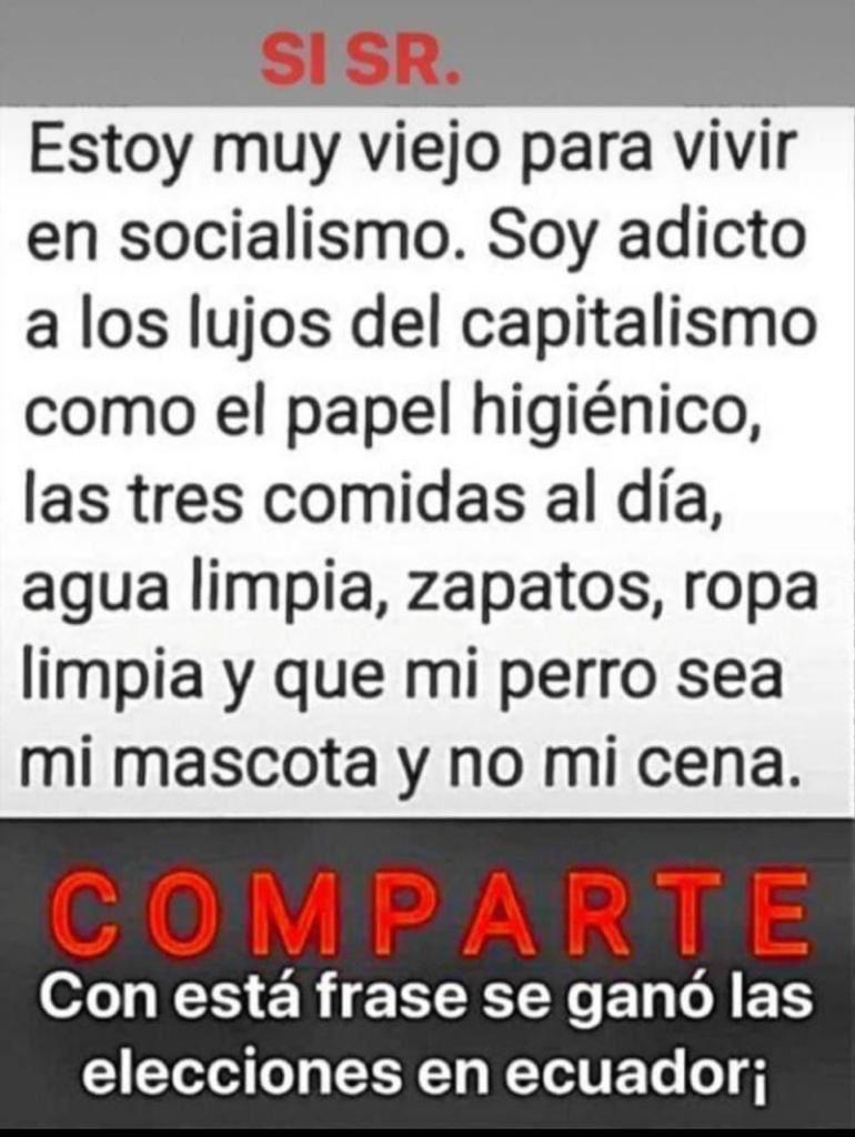 AndreaAsenjo3's tweet photo. Muy bien dicho https://t.co/uDVdEYWCyd