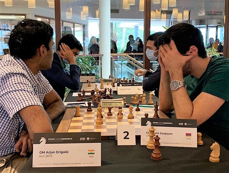 ChessBase India - 1st Menorca Open Round 1-3: Arjun