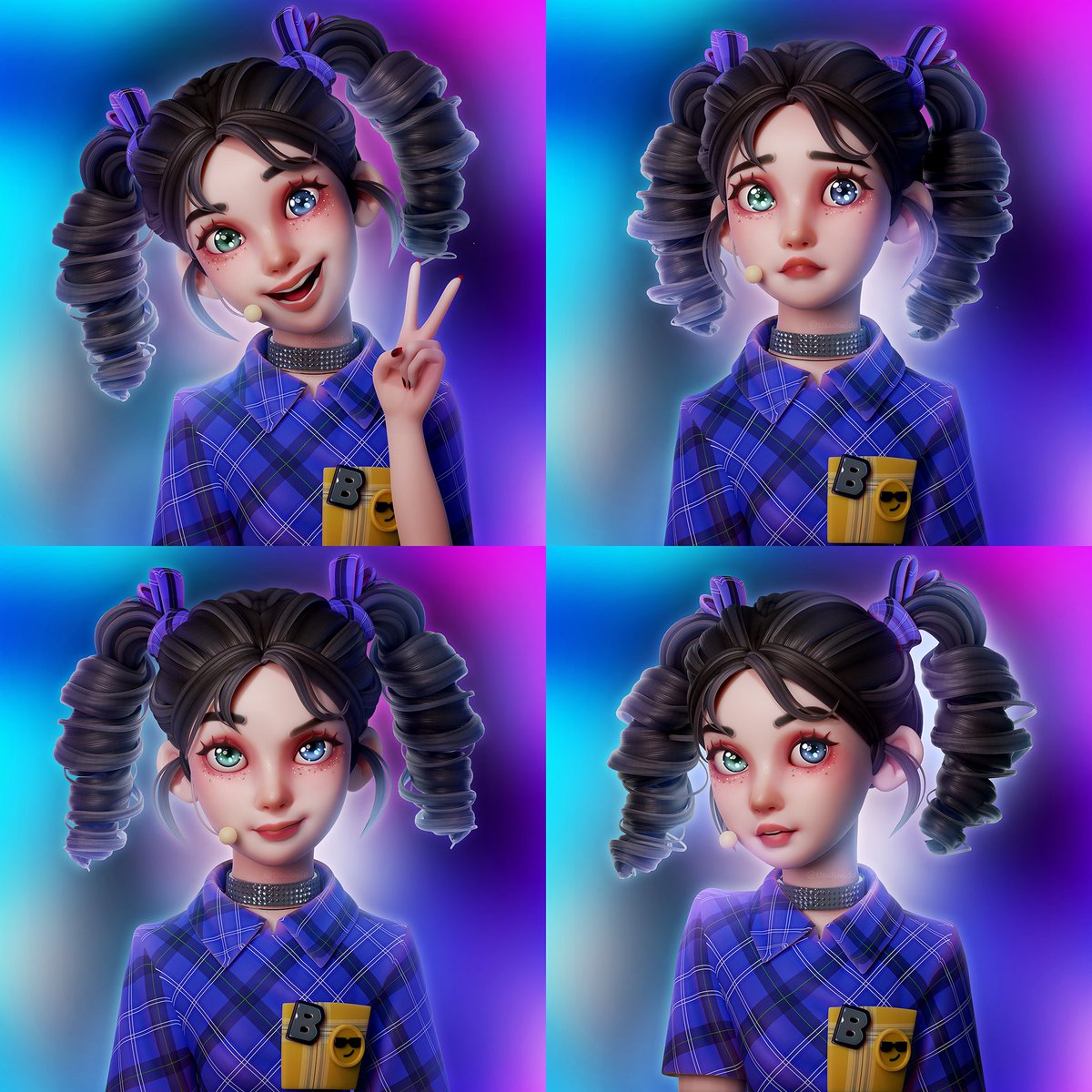 tlsalswjdd's tweet photo. Billlie Tsuki💜💙
#blender #blender3d #b3d #Billlie #Tsuki https://t.co/eRheXFv1U6