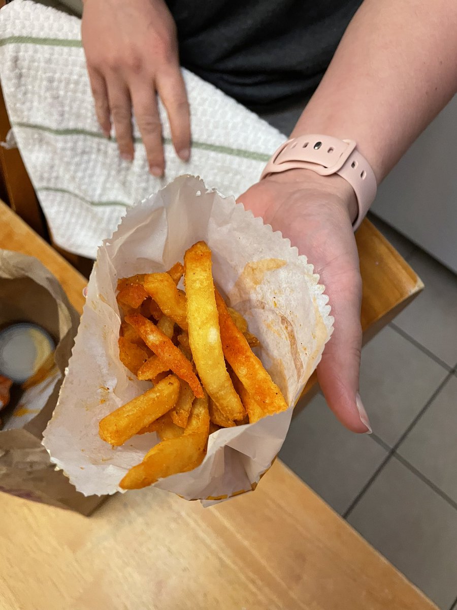 chrisharrell198's tweet photo. Thanks again, @tacobell for 2 less than half-full orders of nacho fries. This happens frequently. https://t.co/AEyRIDMaZ2