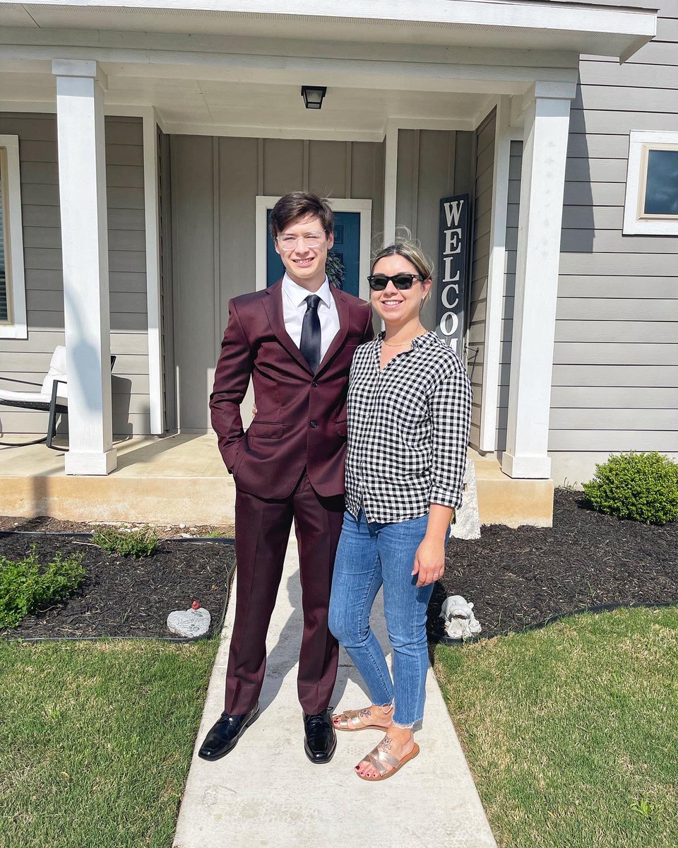 How is he 18 and going to his senior prom?!!?