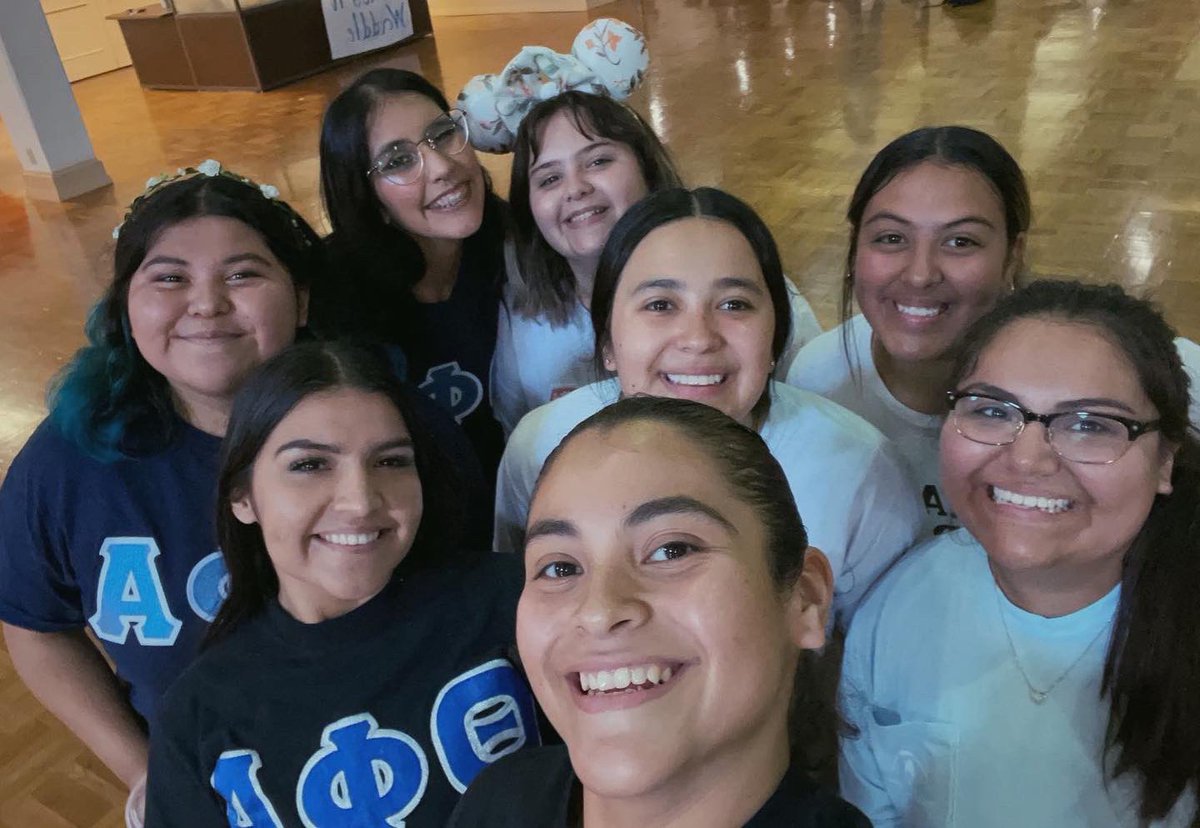 TamukThetaPhi's tweet photo. We had a blast at Dance Marathon 2022! Shoutout to our sisters Faith and Claire for serving on the Board of Directors. Theta Phi raised over 2,000 and overall, we raised $12,399!! Congratulations to Claire for being the top female dancer, raising over $1,000. ❤️💛
#ftk https://t.co/8MaafemNQX