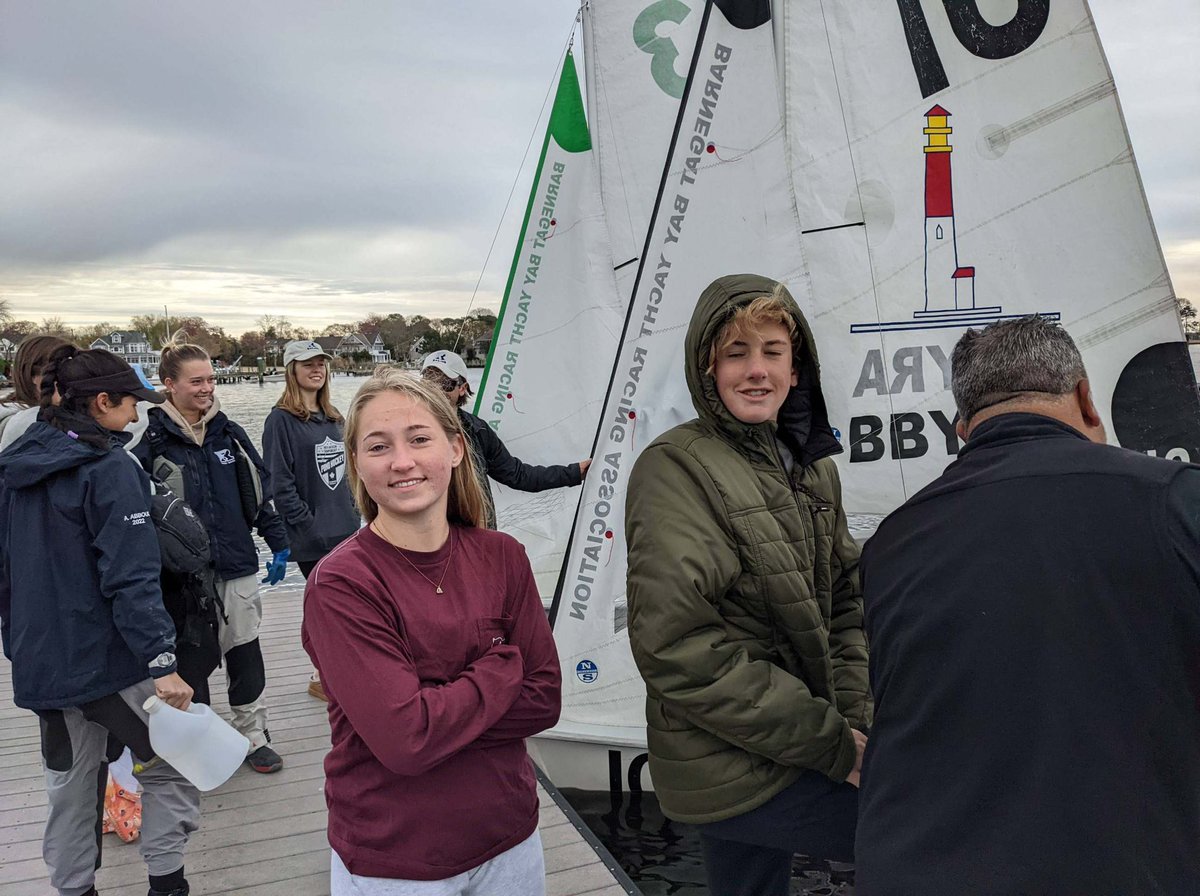 NJISA Spring Championship today. Shout out to our Garnet Gull sailors!! <a href="/AthleticsBeach/">Beach Athletics</a> <a href="/TheGullsNestPPB/">The Gulls Nest</a>