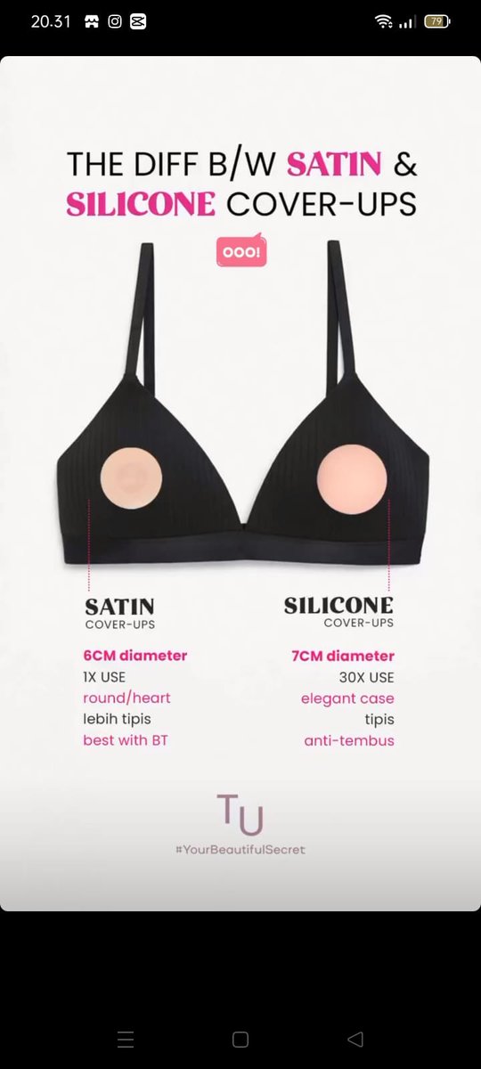 thngsuntouched's tweet photo. Kita liat yuk bedanya Cover-Ups Satin sama SILICONE Cover-Ups 🤗

Pilih sesuai kebutuhan kalian yaa babe 😝 https://t.co/30LEWK1TRF