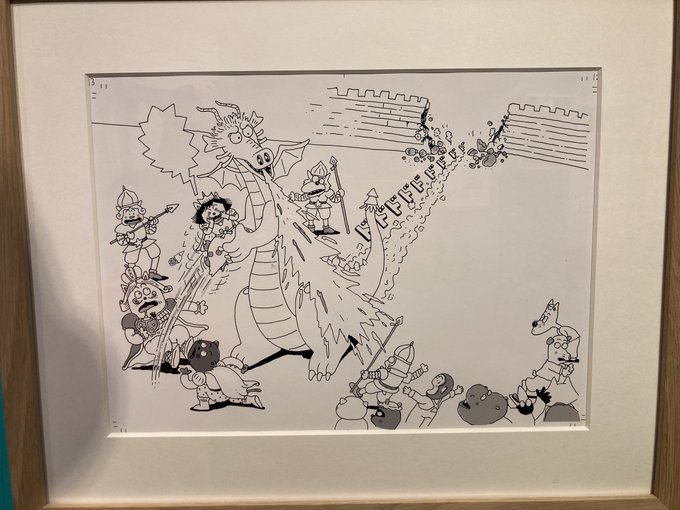 昨日は石ノ森萬画館で開催されている原ゆたか先生の原画展「かいけつゾロリ大冒険展」に行ってきました。少年期に多大な影響を受けておりますので大興奮で鑑賞しました。原先生、デジタル化以前はセル画でカラー原稿を描かれていたのは初めて知りました。てっきり色指定だと思っていたので。
#ゾロリ展 