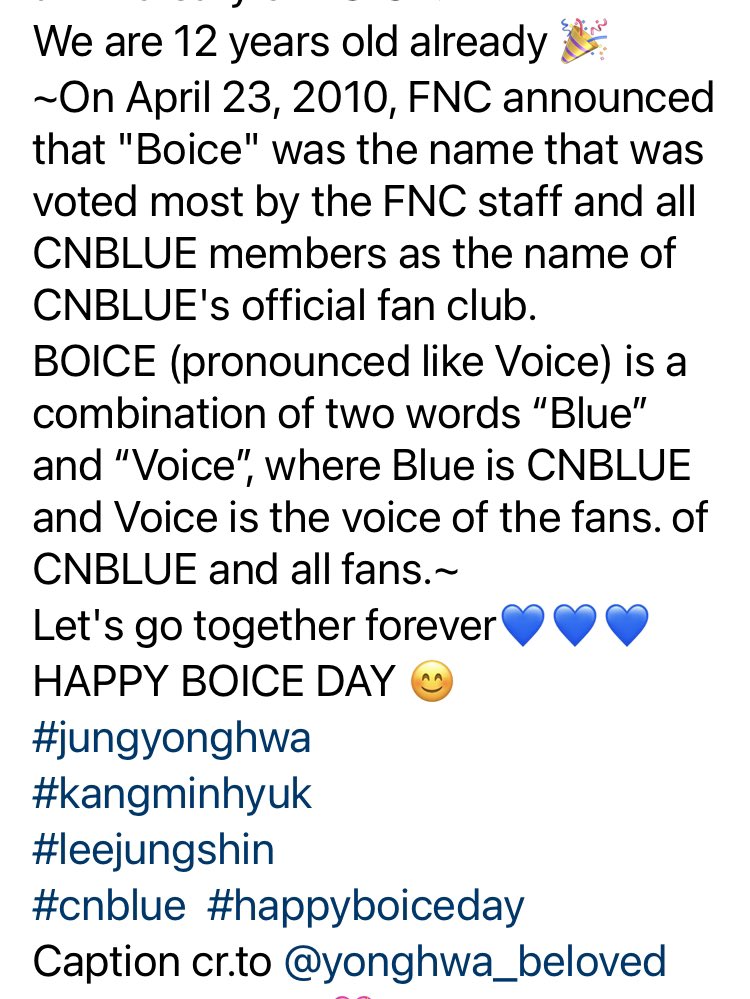 #HappyBoiceDay