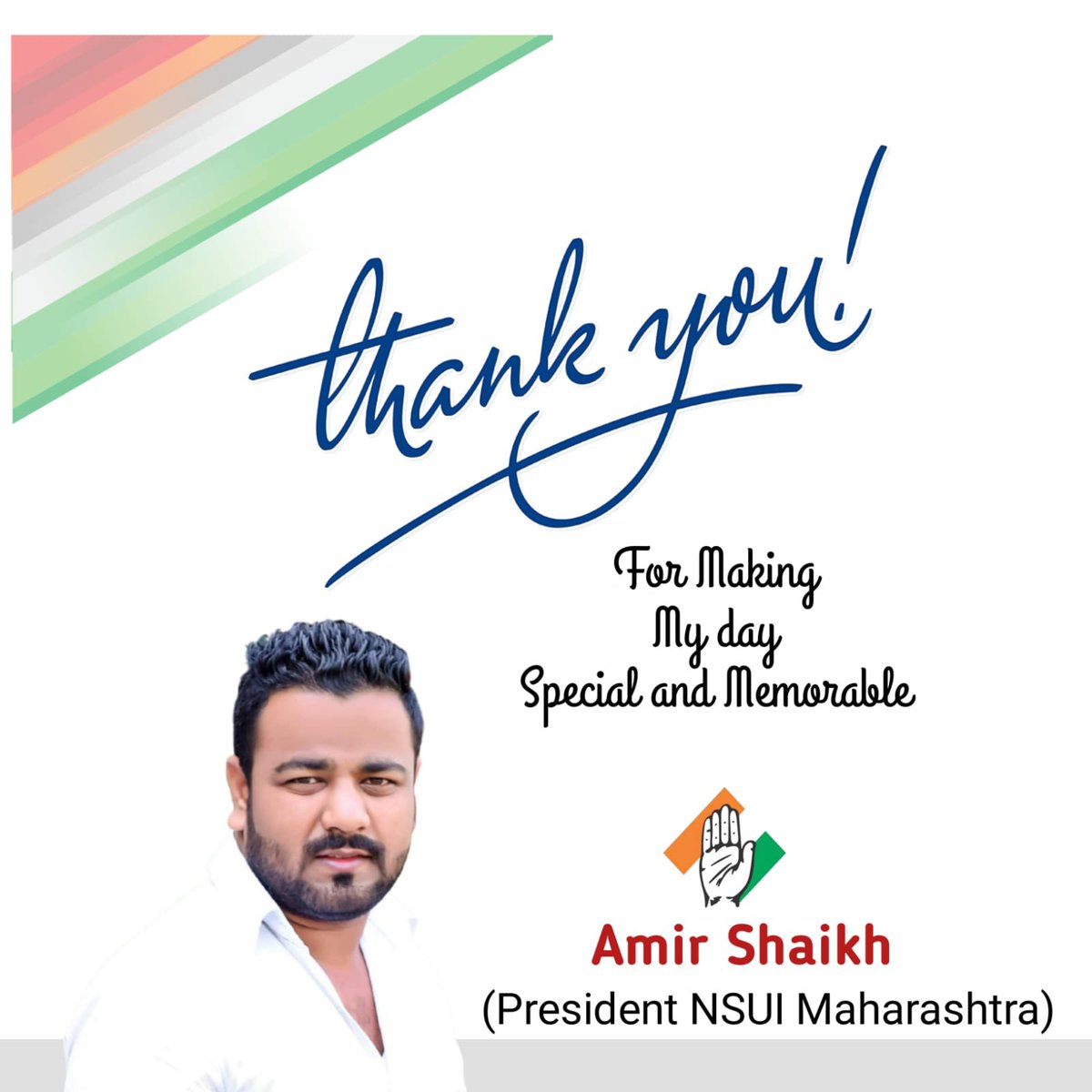 OfficeAShaikh's tweet photo. Thank you for all your wishes and blessings 🙏 https://t.co/k4sbR4F4pm