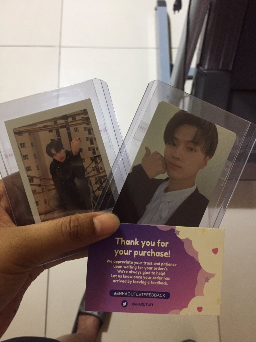 02zleadeer's tweet photo. At dumating na din si jongseong 😭😭 Worth it sa budol in a affordable price. Thankyou @ENHAOUTLET 🧡
#EnhaOutletFEEDBACK https://t.co/gS1dddtN5o