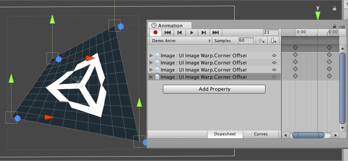 Fenderrio's tweet photo. #ImageWarp allows you to easily manipulate #unity3d textures
and works in animations
Check out https://t.co/XpUebGTvwK   #AssetStore
#gamedev https://t.co/NYZjZhuPKh