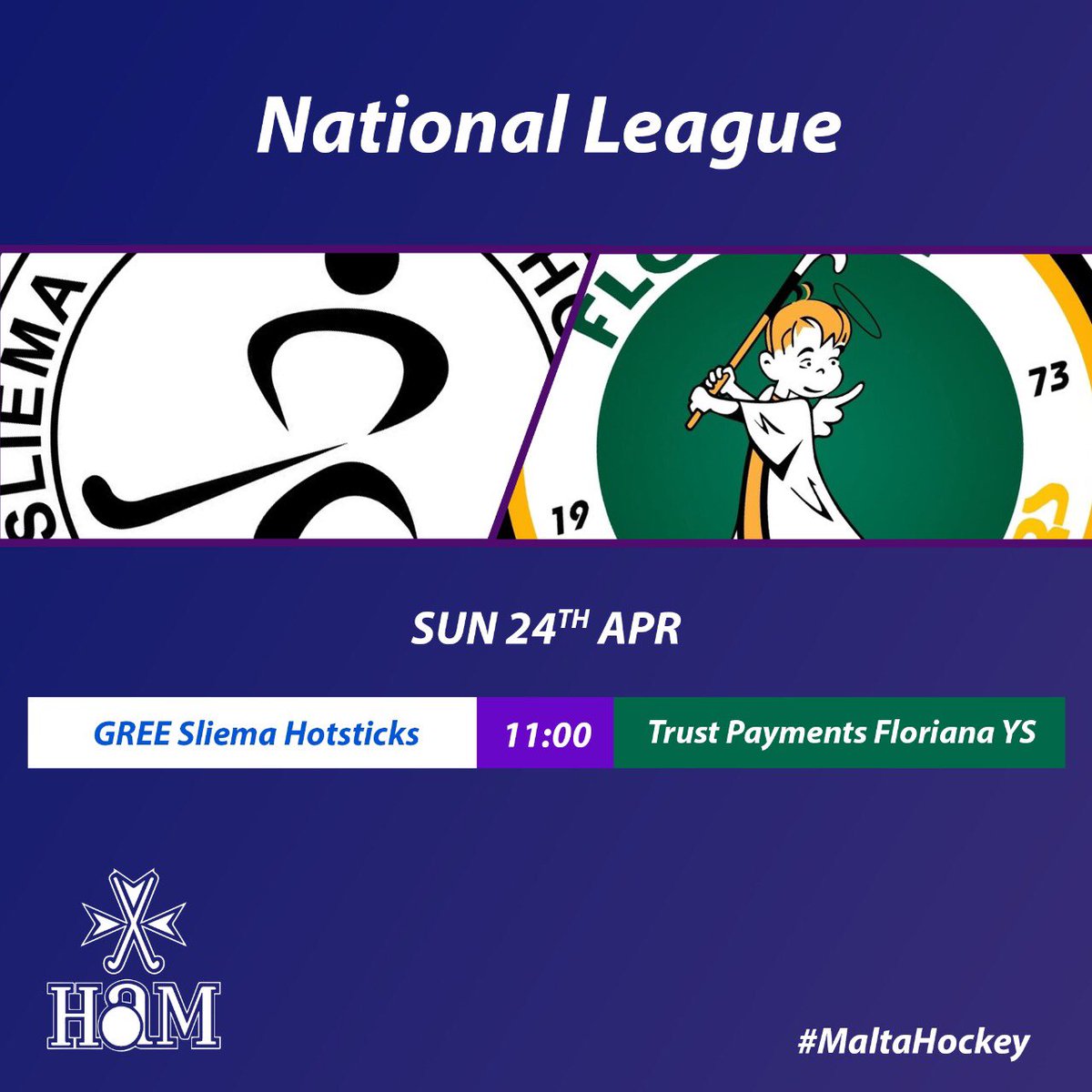 It’s matchday in the National League, and it could be a big one 👀 

🛡 Qormi vs White Hart 🦌 
⚡️ Hotsticks vs Young Stars ⭐️ 

#MaltaHockey
