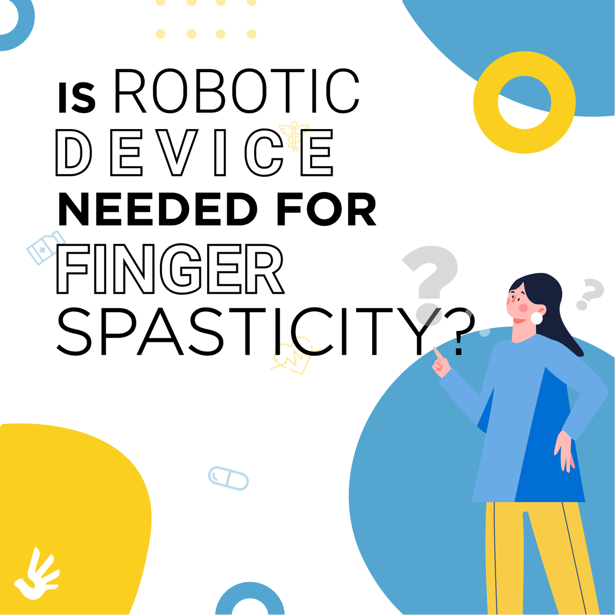 PunarRehab's tweet photo. Is a Robotic device needed to recover from Finger Spasticity?

🧵👇🏻

#rehabilitation #physiotherapy #health #Medical #physiotherapist #Robotics https://t.co/pPIkD61uUX