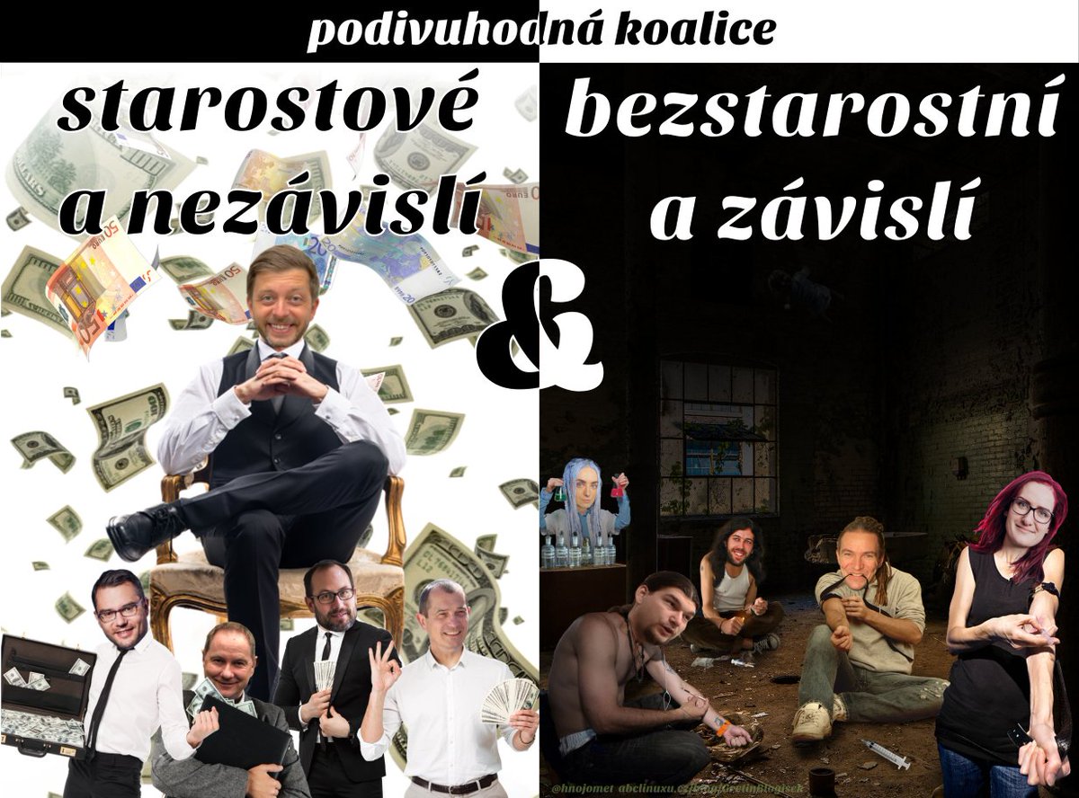 hnojomet's tweet image. protiklady se přitahujou🧲🧲😁🤪

#STANpir #methlab #digikomunisti #korupce