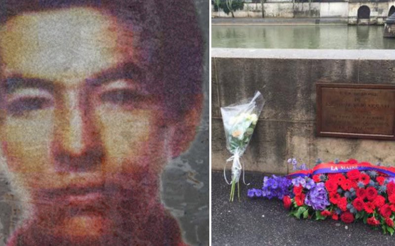 intwittoveritas's tweet photo. Brahim Bouarram aurait 56 ans si des assassins du FN ne l’avaient pas jeté dans la Seine, un jour de mai 1995.
FN-RN même haine.
Quoiqu’il vous en coûte faites barrage.
In memoriam.
#presidentielles2022 https://t.co/EYoXEgPHsg