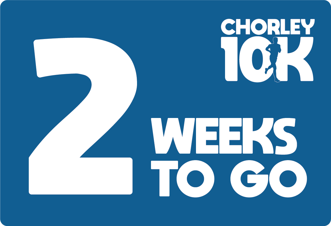 2 weeks and counting till the Chorley 10k and 2k Family Fun Run!

Sunday 8 May, put it in your diary!

Sign up here: bit.ly/3AxnDGG